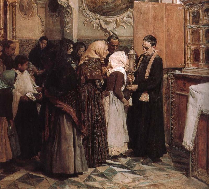 Joaquin Sorolla Kiss sacristy oil painting image